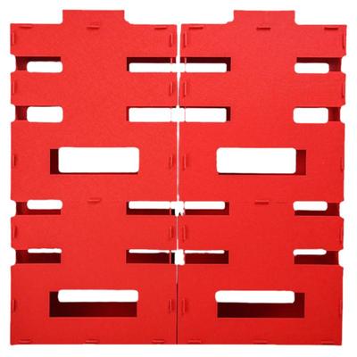 超大喜字皱纹纸花婚房布置