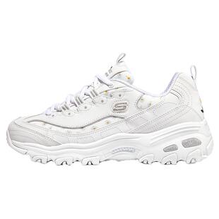 斯凯奇女鞋春季新款熊猫鞋小白鞋官方正品休闲鞋运动鞋女款老爹鞋