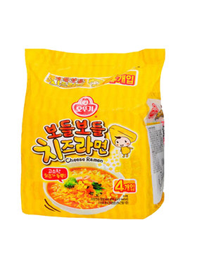 韩国进口不倒翁芝士面*4袋