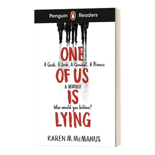 英文原版 Penguin Readers Level 6 One Of Us Is Lying 企鹅分级阅读6 其中一人在说谎 英文版 进口英语原版书籍