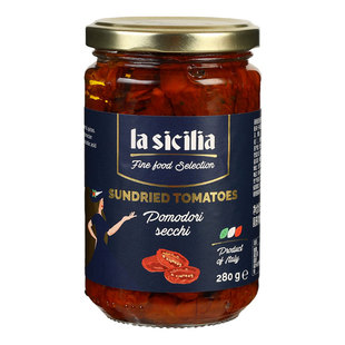 lasicilia油浸干番茄罐头280g 意大利进口油渍小番茄意面披萨西餐