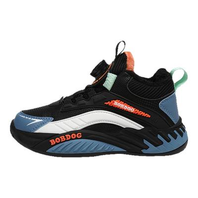 巴布豆男童棉鞋保暖加绒运动鞋