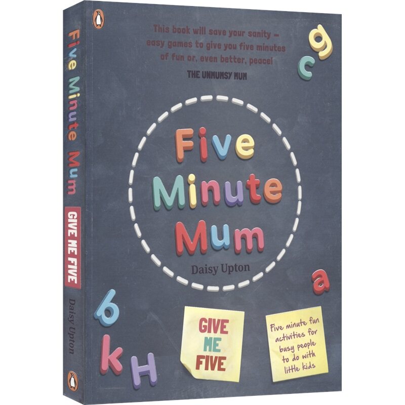 Five Minute Mum Give Me Five 五分钟妈妈 亲子共读 幼儿趣味游戏大集合 益智活动 英语学习 练习数数 英文原版进口儿童图书