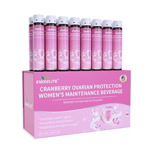 EWKELITE大豆异黄酮雌激素补充更年期女性保健品卵巢保养蔓越莓饮