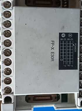 咨询后拍扩展模块FP-X E30R，型号AFPX-E30R，成色