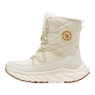骆驼女鞋冬季新款防滑耐磨户外高帮时尚雪地靴登山徒步鞋女款