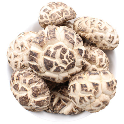 长白山大花菇干货椴木大个500g