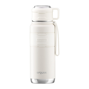 保温杯子大容量便携水杯2025新款男女生带盖三双饮水壶316不锈钢