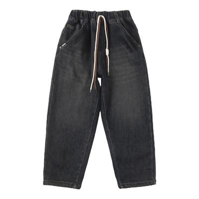 男童牛仔裤加绒加厚保暖裤一体绒