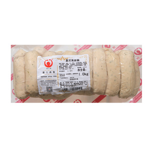 包邮健士慕尼黑香肠1kg德国风味烤肠德式白香肠家用早餐油煎白肠