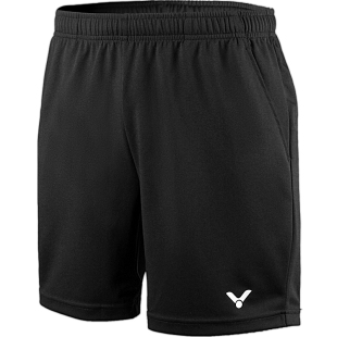 威克多VICTOR胜利羽毛球裤短裤男女图案系带便携口袋轻薄排汗透气