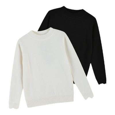 铅笔俱乐部女童毛衣儿童百搭上衣