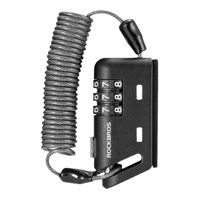 洛克兄弟自行车头盔防盗密码锁