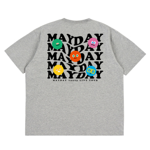 五月天演唱会周边t恤MAYDAY卡通男女同款短袖衣服粉丝应援北京站