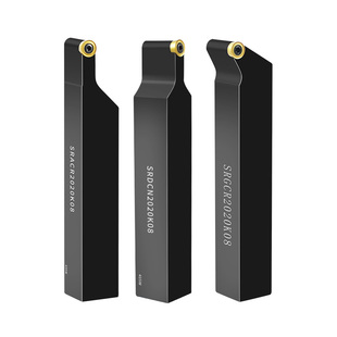 数控圆弧车刀SRACR/SRDCN/SRGCR外圆刀杆R4/R5/R6/R8/R10车刀片R3