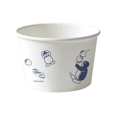 宜洁Pingu一次性纸碗加厚食品级