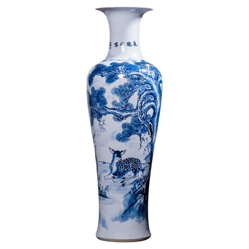 景德镇陶瓷器落地大同青花瓷手绘