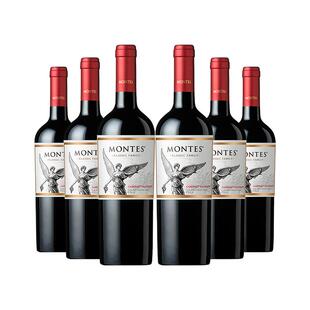 蒙特斯经典葡萄酒750ml*6瓶智利进口红酒