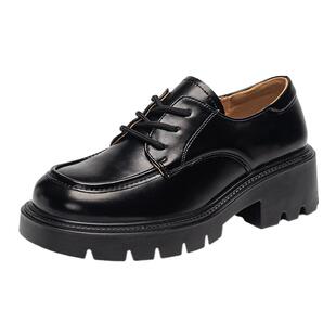 回力官方旗舰店小皮鞋女款2025新款女鞋英伦风黑色乐福鞋jk鞋子女