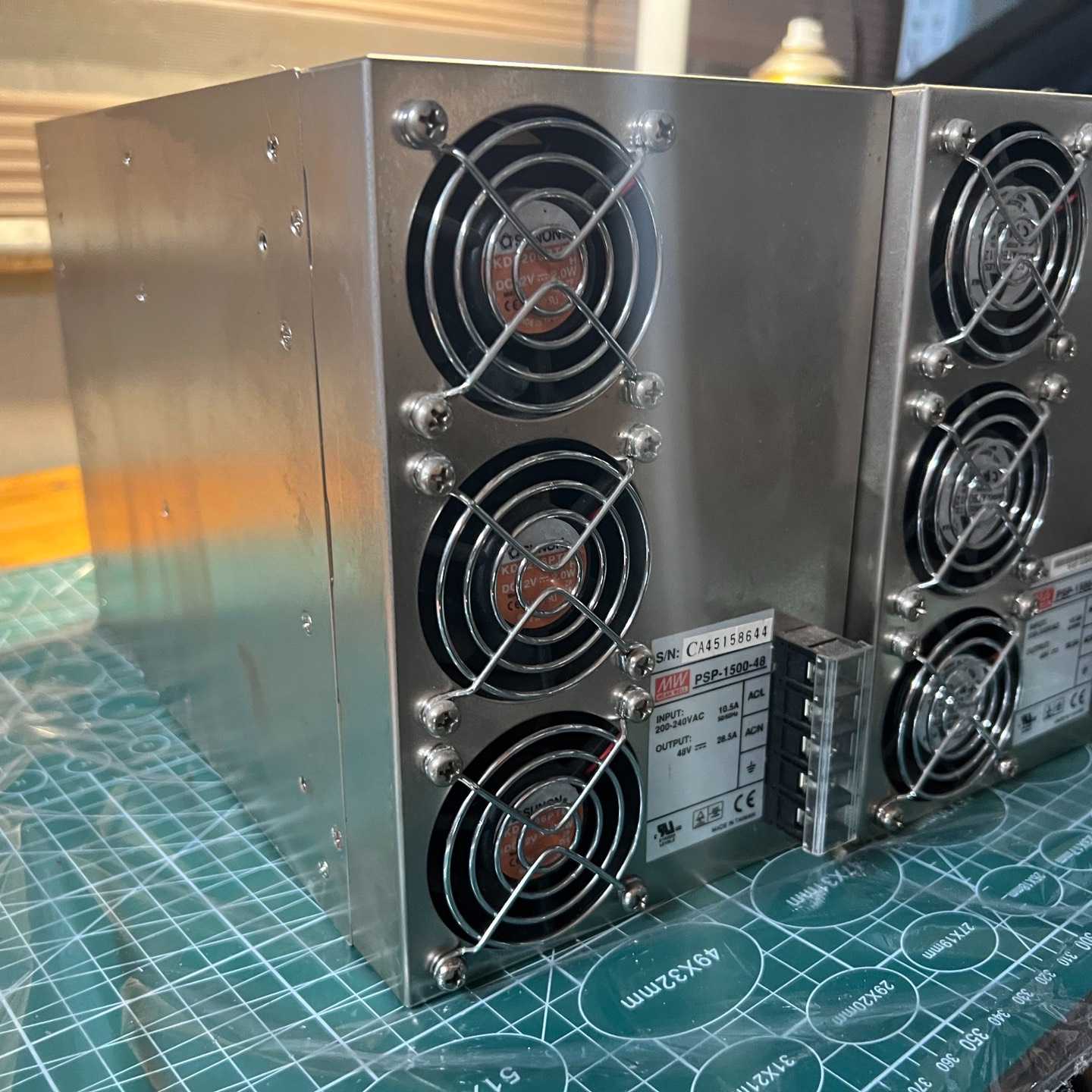 台湾明开关电源PSP-1500-15 1500W，原装，