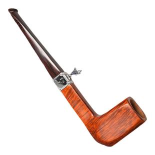 哈珀莱斯烟斗石楠木判官皇家竖琴手工商务烟斗直式草丝烟斗男士