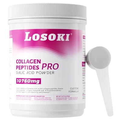 美国losoki胶原蛋白肽祛黄亮白饮