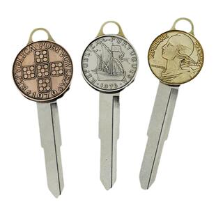 春风狒狒NK150/NK250/250SR/NK400摩托车复古钥匙胚