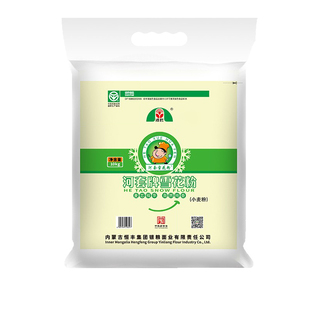 河套雪花粉10kg无添加小麦面粉家用高筋面粉饺子馒头包子通用白面
