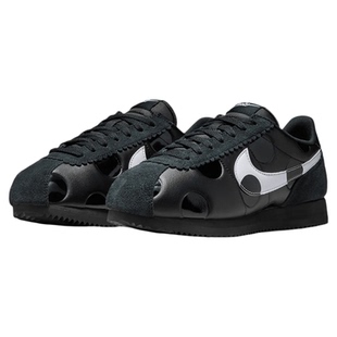 NIKE耐克女鞋CORTEZ黑色波点时尚百搭阿甘鞋运动休闲鞋IR1332-001