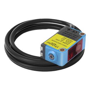 施乐泰方形背景抑制激光传感器漫反射光电开关BGS-LS71红外感应器