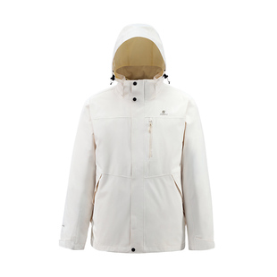 君羽三合一冲锋衣800蓬鹅绒服内胆男女2025冬新款户外登山外套331