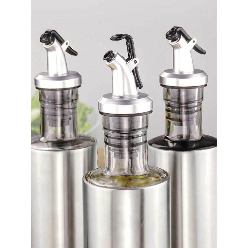 欧式油瓶厨房调味瓶油罐套装玻璃防漏装油瓶子家用酱油瓶醋瓶醋壶
