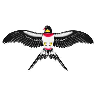 心育2026年新款动态风筝燕子老鹰金鱼儿童手持微型迷你小风筝