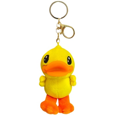 B.Duck小黄鸭背包挂件小毛绒公仔