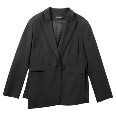 TANG TOWN 自制早春 资深时髦控挚爱款 精纺羊毛侧开衩西装外套