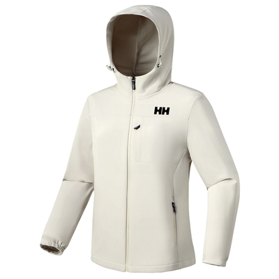 官方正品HH软壳冲锋衣男女款秋冬防风防水加绒加厚外套露营登山服