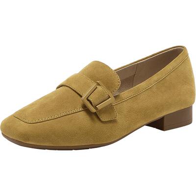 Bata乐福鞋女秋商场新款英伦羊皮通勤百搭软底一脚蹬AWV07CA5