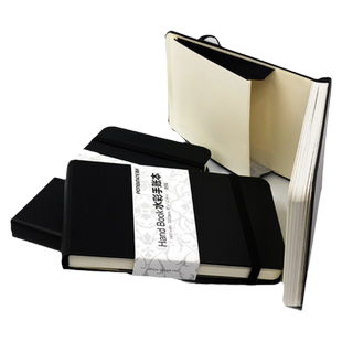 遵爵进口棉浆皮面水彩本手账本300g丢勒便携式写生速写本中粗细纹水彩纸美术绘画水彩素写本随身口袋本尊爵