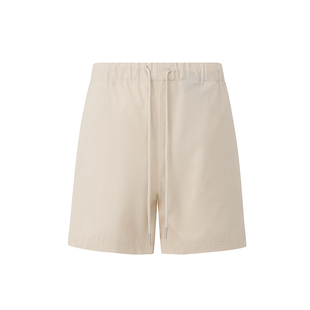 MRCYC亚麻休闲短裤男士夏季薄款宽松五分沙滩裤韩系直筒中裤子潮