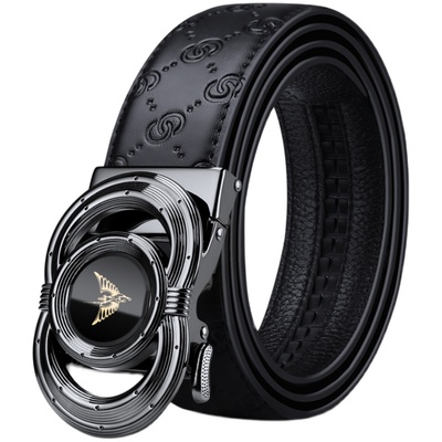 保罗新款时尚高档轻奢个性皮带