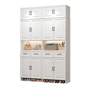 实木玄关柜屏风隔断入户门收纳柜鞋柜一体靠墙家用客厅置物储物柜