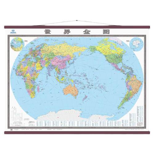 【发货快】2026年世界地图挂图2米x1.5m超大全图大尺寸墙贴高清交通防水覆膜商务办公专用家用教学客厅领导满意开票【赠水平仪】