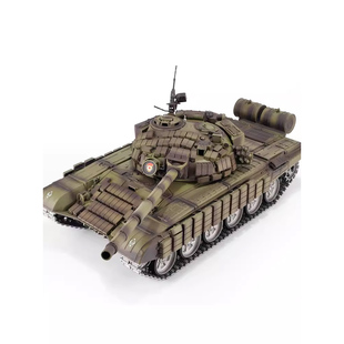 恒龙遥控主战T72坦克金属履带式可发射军事模型玩具电动装甲战车