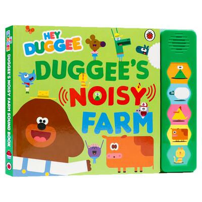 嗨道奇 农场纸板发声书 英文原版 Hey Duggee Duggees Noisy Farm Sound Book 低幼宝宝的农场启蒙发声书 亲子共读图画书 纸板书