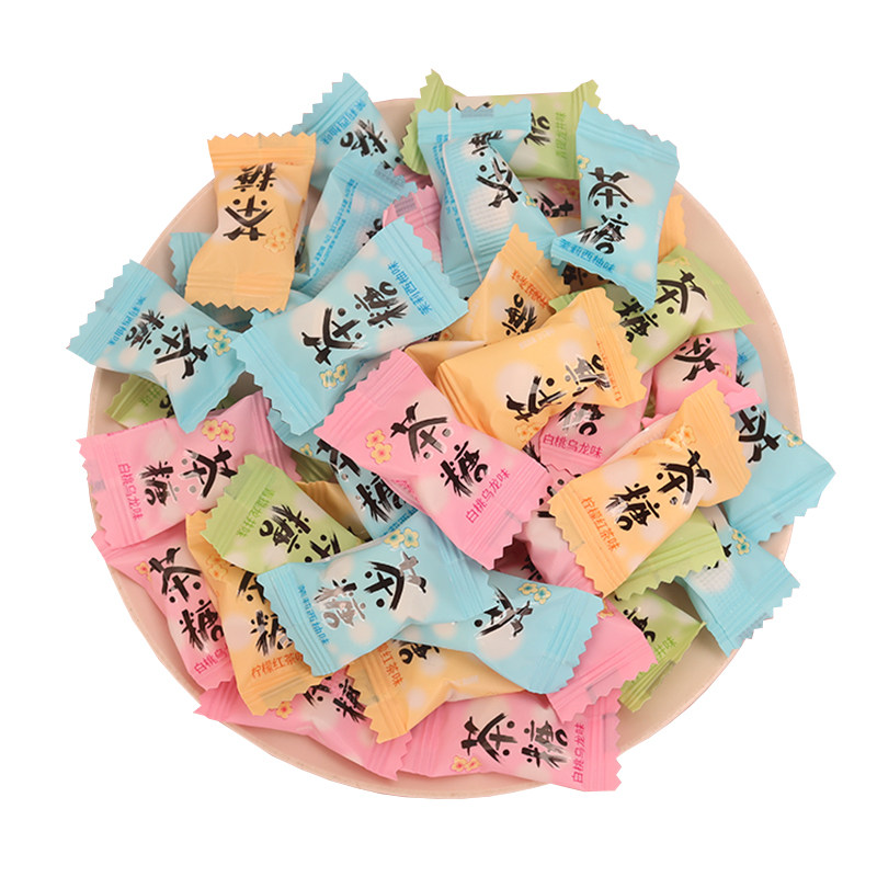 萌么么新品水果茶味糖清凉糖果休闲零食酒店饭店公司前台招待糖果