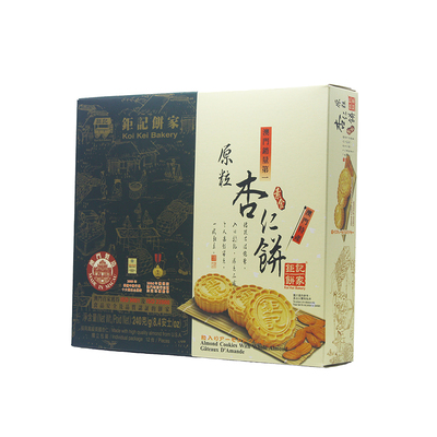 澳门钜记饼家原粒杏仁饼巨记新鲜