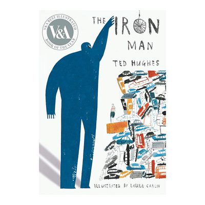 【现货】钢铁侠 The Iron Man 英文原版儿童绘本7-9岁现代童话故事书 特德·休斯Ted Hughes经典故事 Walker Books