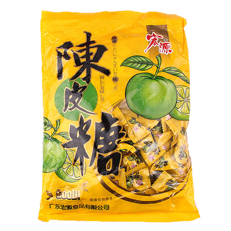 陈皮话梅糖350克宏源糖果