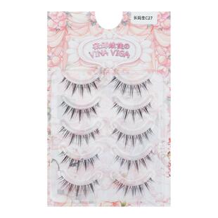 《长款c27》妈生仙子毛透明细梗假睫毛自然宛如妈生仿真COS漫画眼