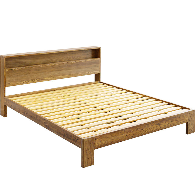 老榆木新中式风卧室家具厂直销